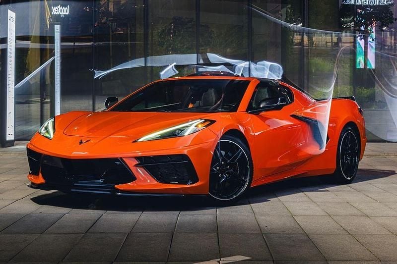 Orange Gebraucht 2020 Corvette C8 Coupé | 82.900 € - Bild 1/4