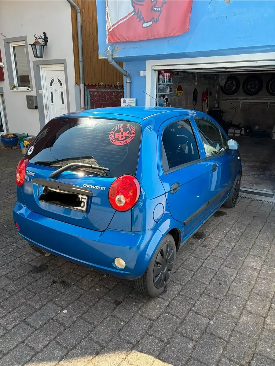 Gebraucht Chevrolet Matiz 52 PS (38 kW) 2009 Blau Kleinwagen
