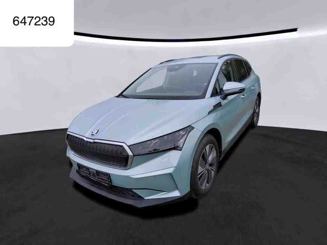 Silver metallic Gebraucht 2021 Skoda Enyaq iV Loft SUV | 25.950 € (Superpreis) - Bild 1/4