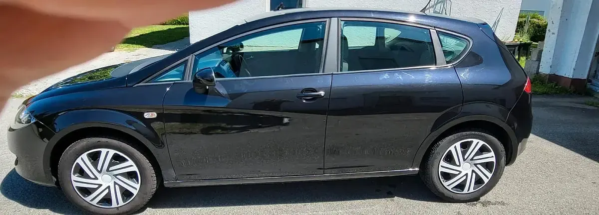 Gebraucht Seat Leon 100 PS (73 kW) 2008 Schwarz Kleinwagen