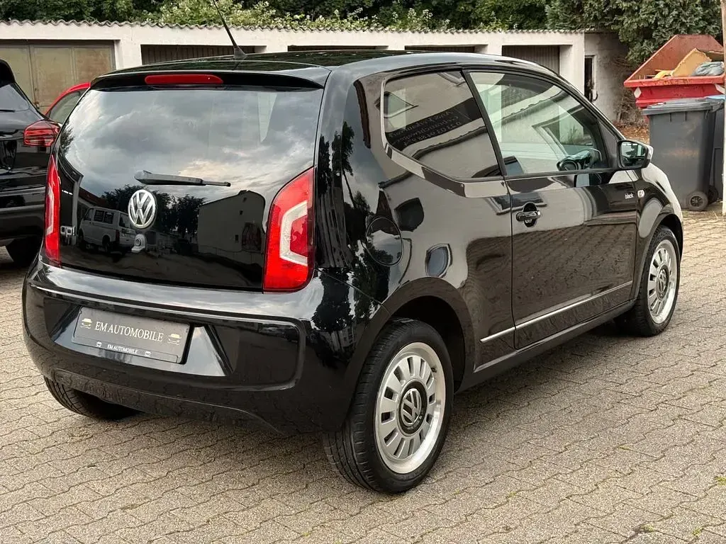 Gebraucht VW up! 60 PS (44 kW) 2012 Schwarz Kleinwagen