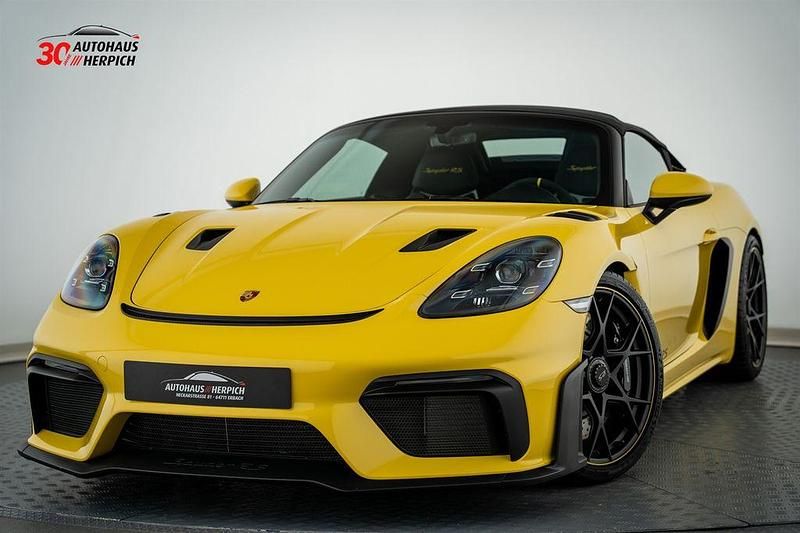 Racinggelb Gebraucht 2025 Porsche Boxster Spyder Cabrio | 178.718 € (Teuer) - Bild 1/4