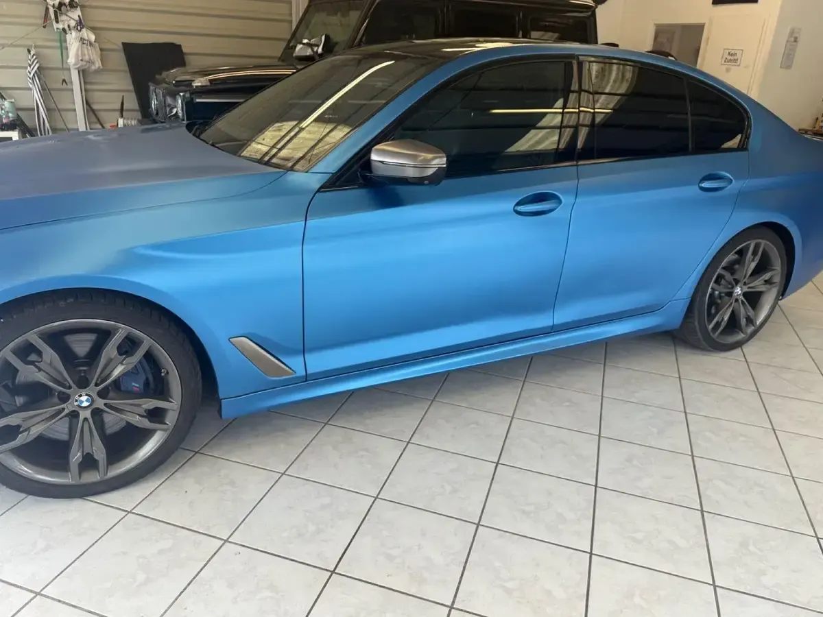 Gebraucht BMW M550 M Sport 462 PS (339 kW) 2017 Blau Limousine