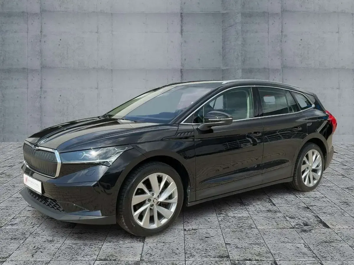 Gebraucht Skoda Enyaq iV 150 kW (204 PS) 2022 Schwarzmagic perleffekt SUV