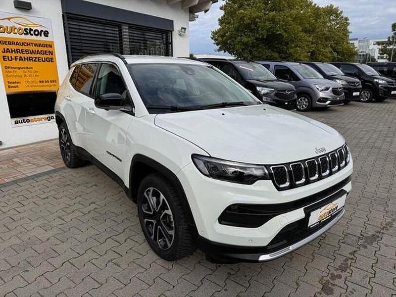 Gebraucht Jeep Compass Limited 150 PS (110 kW) 2021 Weiß SUV