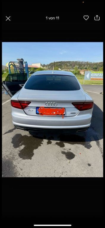 Silber Gebraucht 2015 Audi A7 Sport Kleinwagen | 16.950 € - Bild 1/4