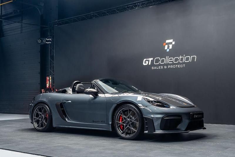 Grau Gebraucht 2024 Porsche Boxster Spyder Cabrio | 179.000 € - Bild 1/4
