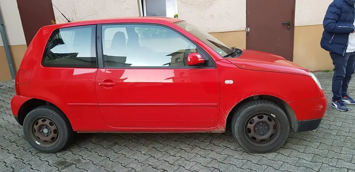 Gebraucht VW Lupo 60 PS (44 kW) 2002 Rot Kleinwagen