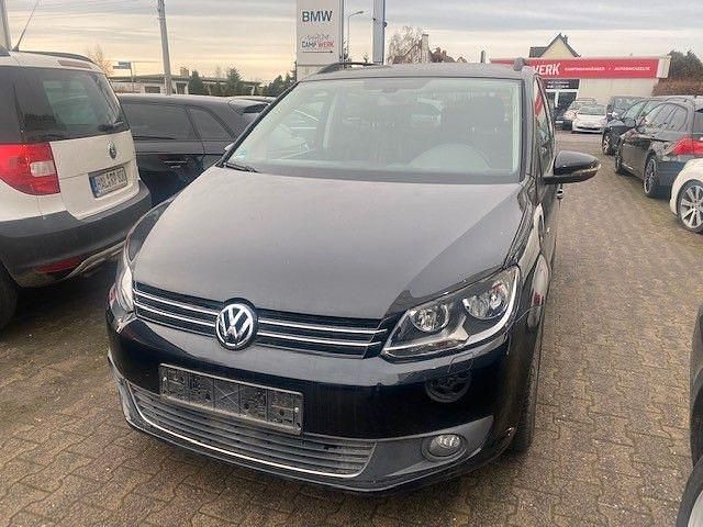 Gebraucht VW Touran Match 140 PS (102 kW) 2012 Schwarz Van / Kleinbus