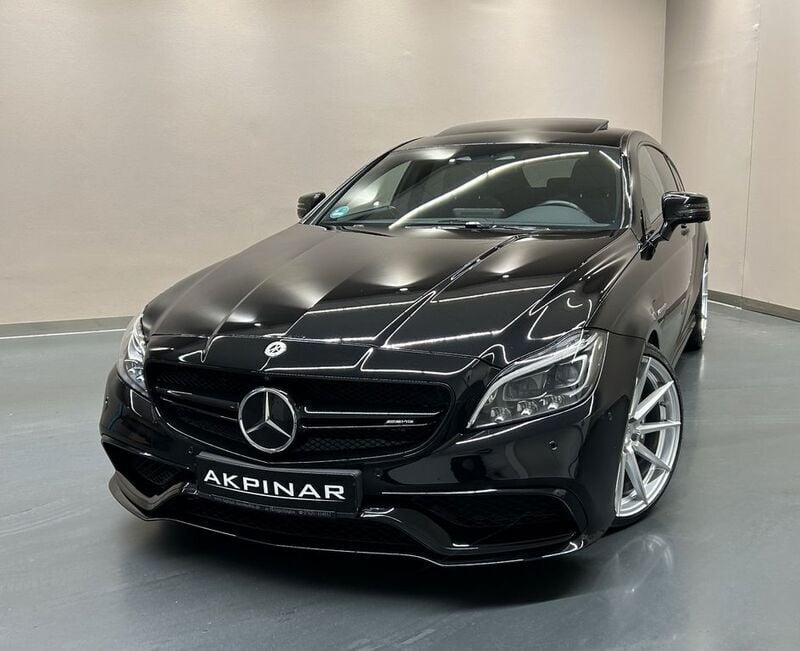 Obsidianschwarz Gebraucht 2017 Mercedes CLS63 AMG Shooting Brake AMG Kombi | 51.800 € - Bild 1/4