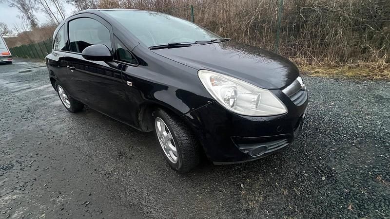 Gebraucht Opel Corsa 80 PS (58 kW) 2008 Schwarz Kleinwagen