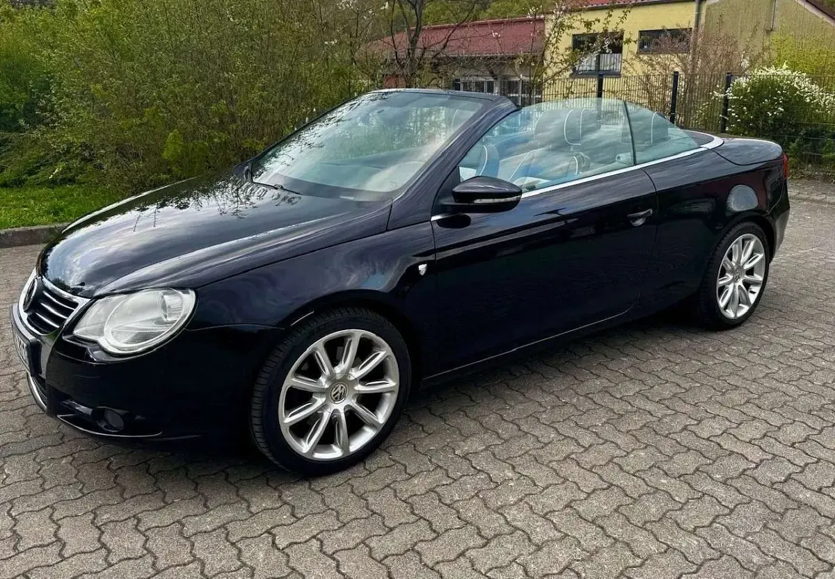 Brugt VW Eos Individual 200 HK (147 kW) 2009 Sort Cabriolet