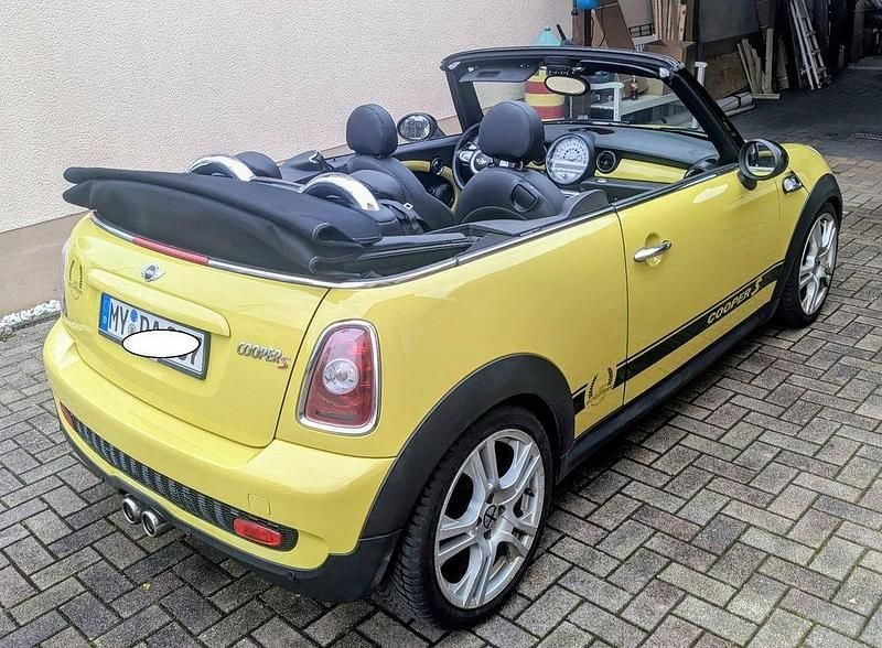 Gebraucht Mini Cooper S Cabriolet 174 PS (127 kW) 2009 Gelb Cabrio