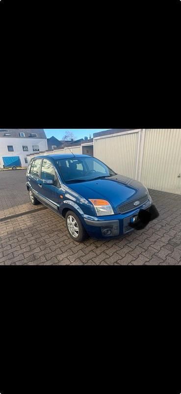 Gebraucht Ford Fusion 80 PS (58 kW) 2007 Blau Kleinwagen