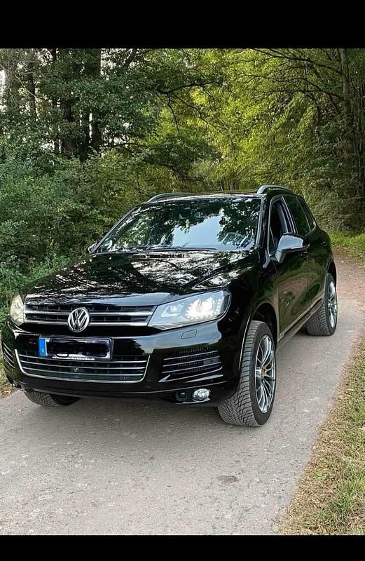 Schwarz Gebraucht 2013 VW Touareg SUV | 16.000 € (Teuer) - Bild 1/4
