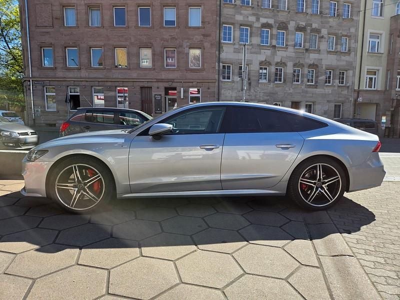 Second-hand Audi A7 S-Line 348 CP (255 kW) 2017 Argintiu Hatchback