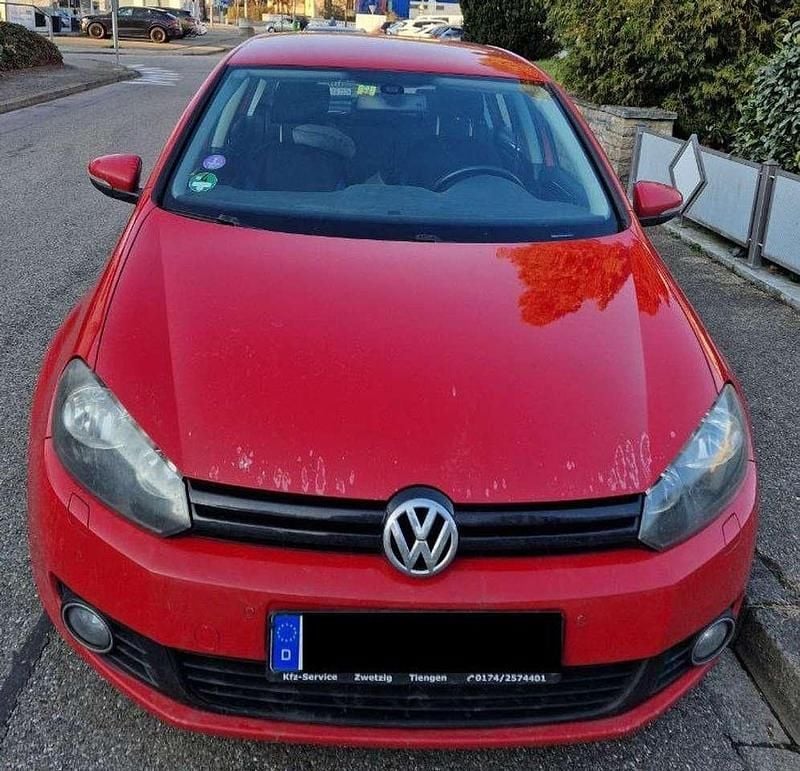 Schwarz Gebraucht 2009 VW Golf VI Comfortline Limousine | 2.300 € (Superpreis) - Bild 1/4