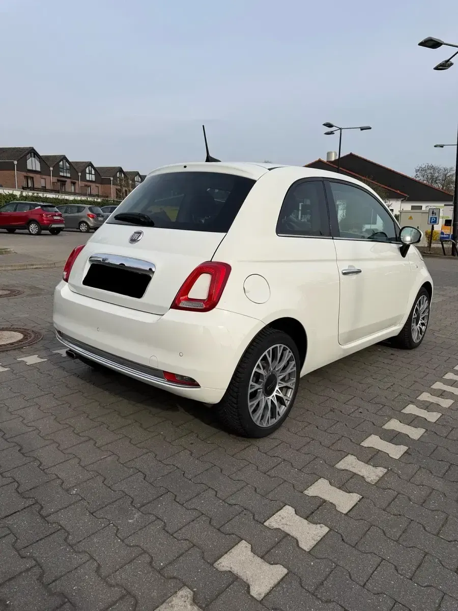 Gebraucht Fiat 500 69 PS (50 kW) 2018 Weiß Kleinwagen