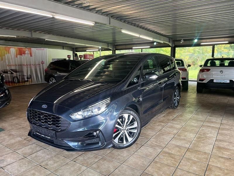 Blau Gebraucht 2021 Ford S-MAX ST-Line Van / Kleinbus | 27.490 € (Teuer) - Bild 1/4