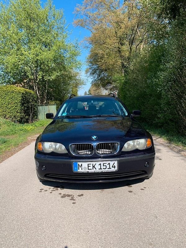 Gebraucht BMW 316 116 PS (85 kW) 2002 Blau Kombi