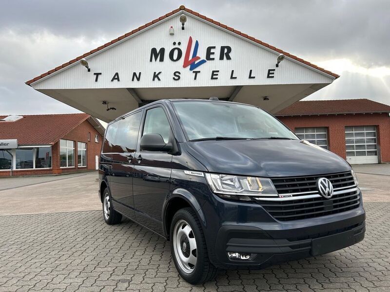 Blau Gebraucht 2021 VW Multivan Van | 48.775 € - Bild 1/4