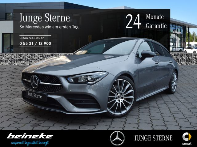 Mountaingrau Gebraucht 2020 Mercedes CLA250 Shooting Brake AMG Kombi | 34.450 € (Teuer) - Bild 1/4