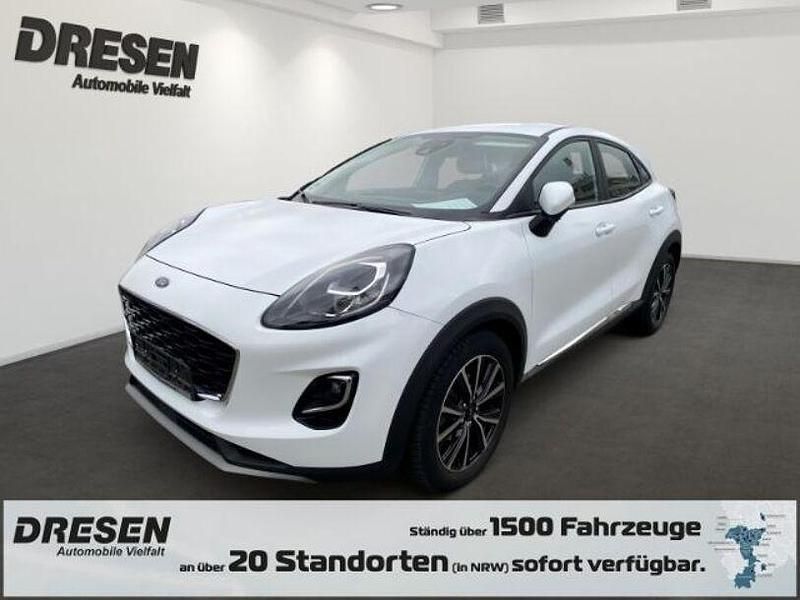 Weiss Gebraucht 2021 Ford Puma Titanium SUV | 17.450 € (Guter Preis) - Bild 1/4