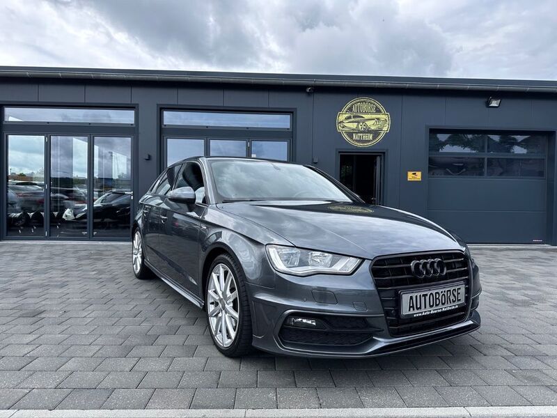 Daytonagrau perleffekt Gebraucht 2016 Audi A3 Sportback S-Line Limousine | 11.799 € (Guter Preis) - Bild 1/4