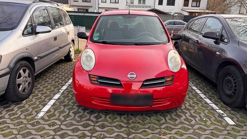 Gebraucht Nissan Micra 64 PS (47 kW) 2003 Rot Kleinwagen