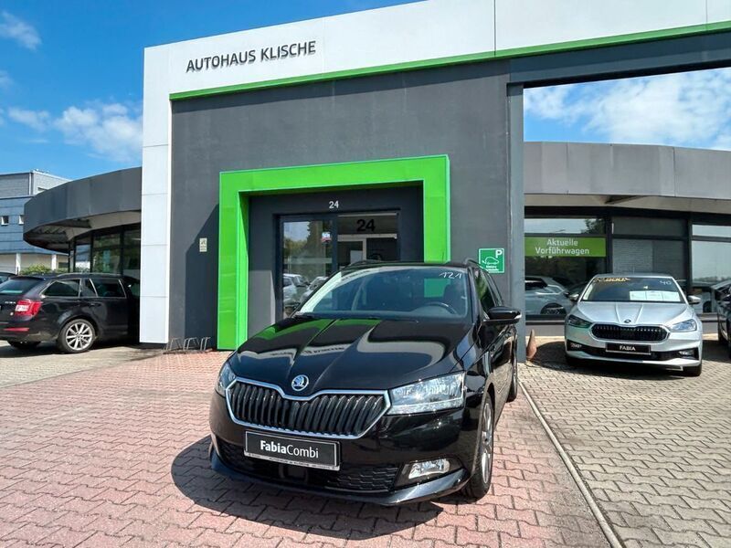 Schwarz Gebraucht 2021 Skoda Fabia Clever Kombi | 13.900 € - Bild 1/4