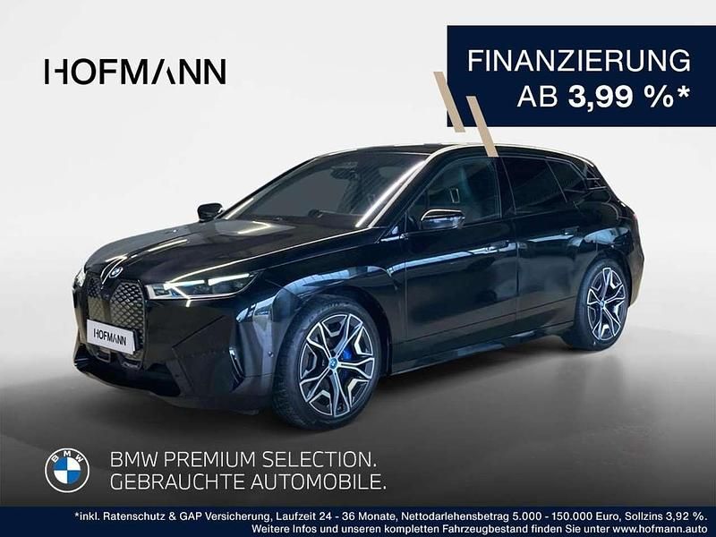 Saphirschwarz metallic Gebraucht 2023 BMW iX Sport Line SUV | 52.645 € (Etwas zu teuer) - Bild 1/2