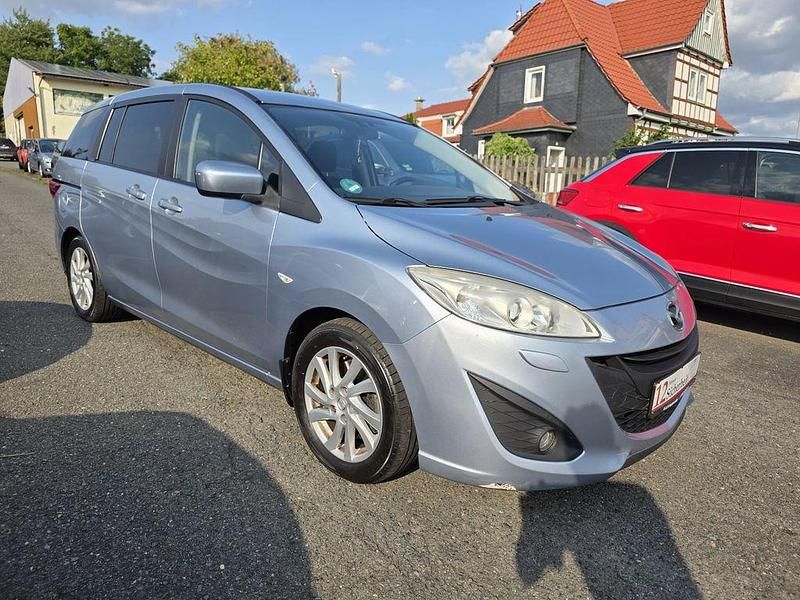 Gebraucht Mazda 5 Center-Line 116 PS (85 kW) 2011 Blau Van / Kleinbus
