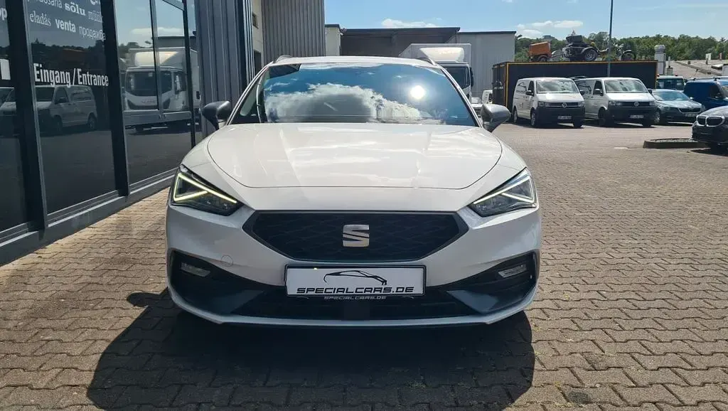 Gebraucht Seat Leon ST FR 150 PS (110 kW) 2021 Weiß Kombi