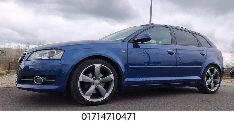 Blau Gebraucht 2013 Audi A3 S-Line Limousine | 8.600 € (Guter Preis) - Bild 1/4