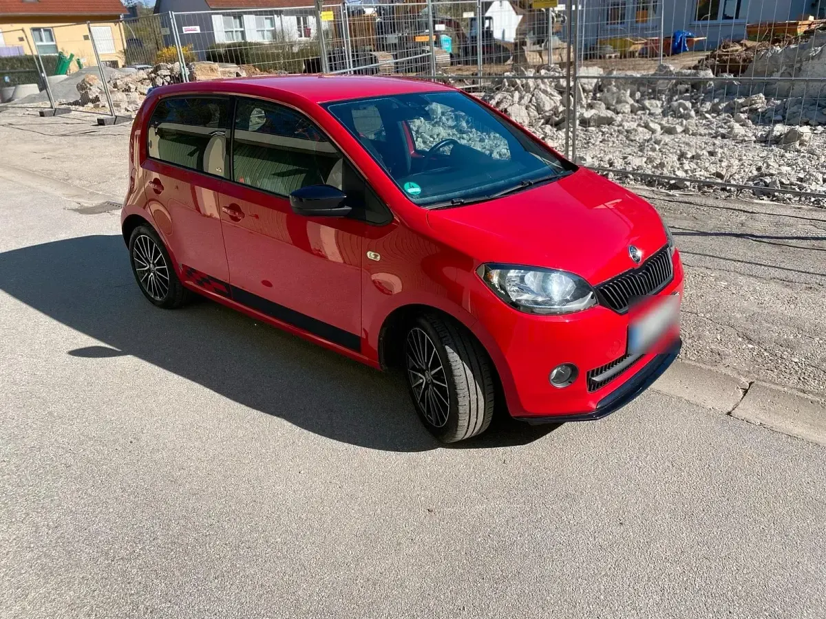 Second-hand Skoda Citigo Monte Carlo 75 CP (55 kW) 2017 Roșu Hatchback
