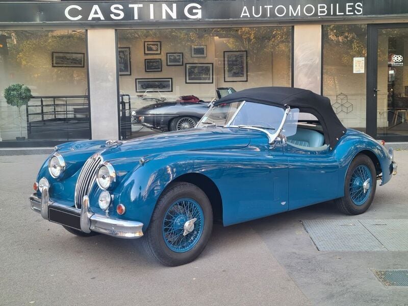 Gebraucht Jaguar XK 1957 Blau Cabrio