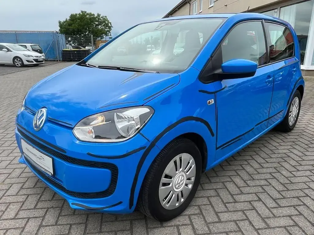 Gebraucht VW up! move up! 60 PS (44 kW) 2016 Blau Kleinwagen