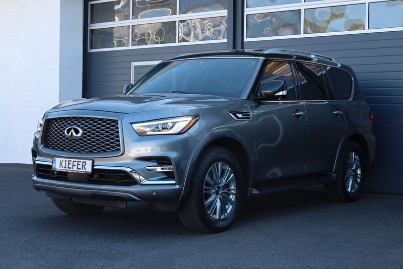 Grau Gebraucht 2021 Infiniti QX80 SUV | 42.950 € - Bild 1/4