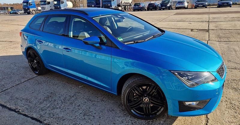 Gebraucht Seat Leon FR 150 PS (110 kW) 2016 Blau Kombi