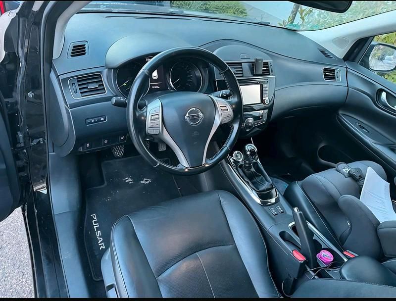 Schwarz Gebraucht 2015 Nissan Pulsar Tekna Limousine | 6.499 € (Guter Preis) - Bild 1/4