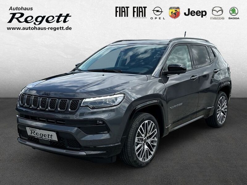 Grau Neu 2025 Jeep Compass Summit SUV | 45.490 € (Teuer) - Bild 1/4