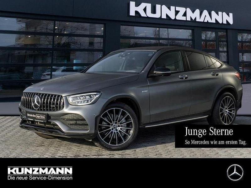 Gebraucht Mercedes GLC43 AMG AMG 390 PS (286 kW) 2023 Manufaktur selenitgrau magno Coupé