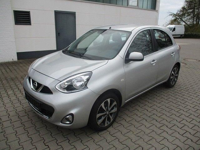 Gebraucht Nissan Micra Acenta 80 PS (58 kW) 2016 Silber Kleinwagen