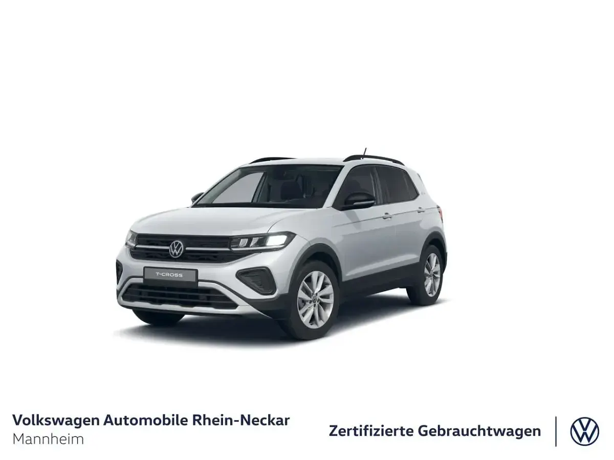 Gebraucht VW T-Cross Goal 95 PS (69 kW) 2025 Silber SUV