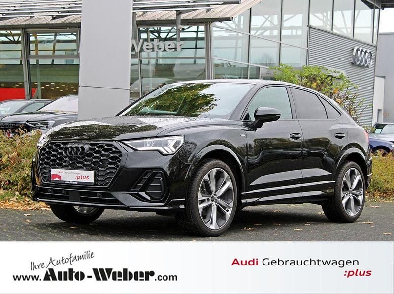 Schwarz Gebraucht 2024 Audi Q3 Sportback S-Line SUV | 47.590 € (Teuer) - Bild 1/4