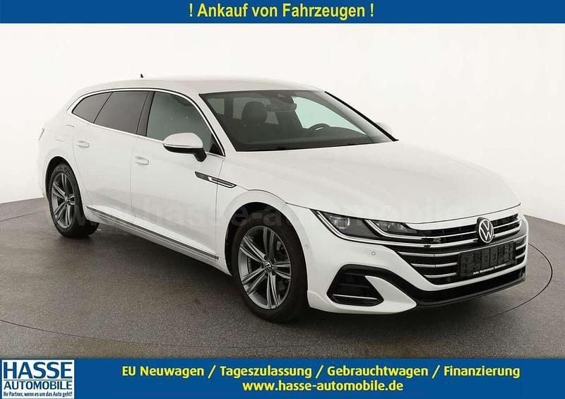 Weiß Gebraucht 2022 VW Arteon R-line Limousine | 33.856 € (Fairer Preis) - Bild 1/4