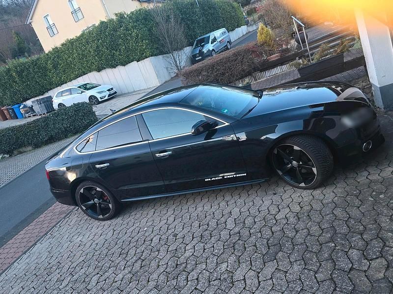 Gebraucht Audi A5 Sportback S-Line 170 PS (125 kW) 2009 Schwarz Kleinwagen