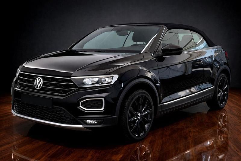 Gebraucht VW T-Roc Cabriolet 150 PS (110 kW) 2021 Schwarz Cabrio