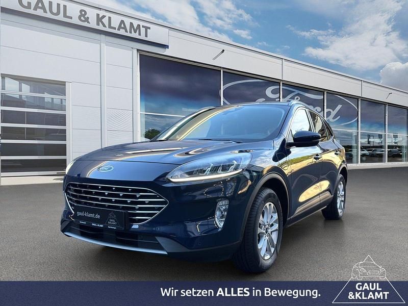 Blazerblau Gebraucht 2022 Ford Kuga Titanium SUV | 22.970 € (Guter Preis) - Bild 1/4