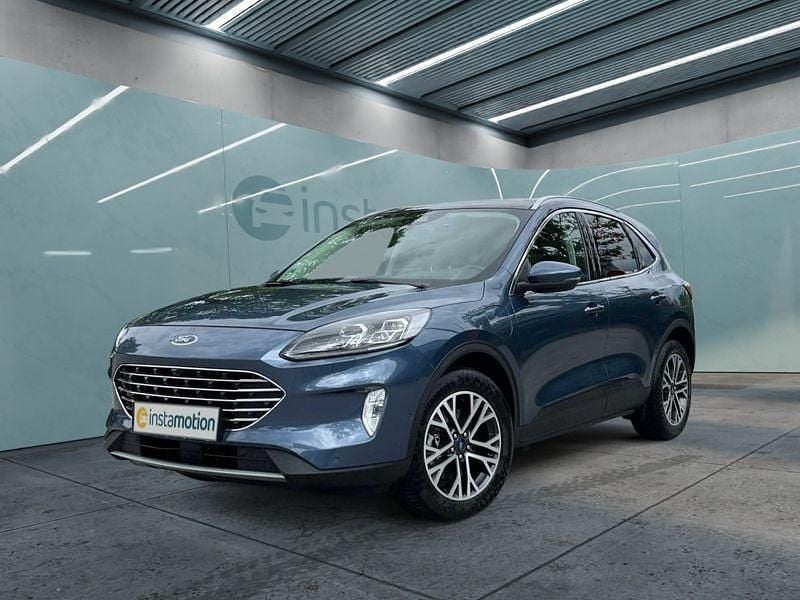 Blau Gebraucht 2020 Ford Kuga Titanium X SUV | 21.949 € (Fairer Preis) - Bild 1/4